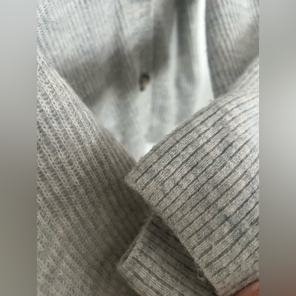 Quince baby alpaca wool cropped cardigan - Picture 11 of 12